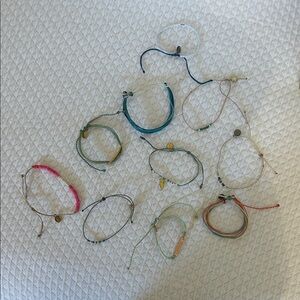 Pura Vida Colorful String Bracelets
